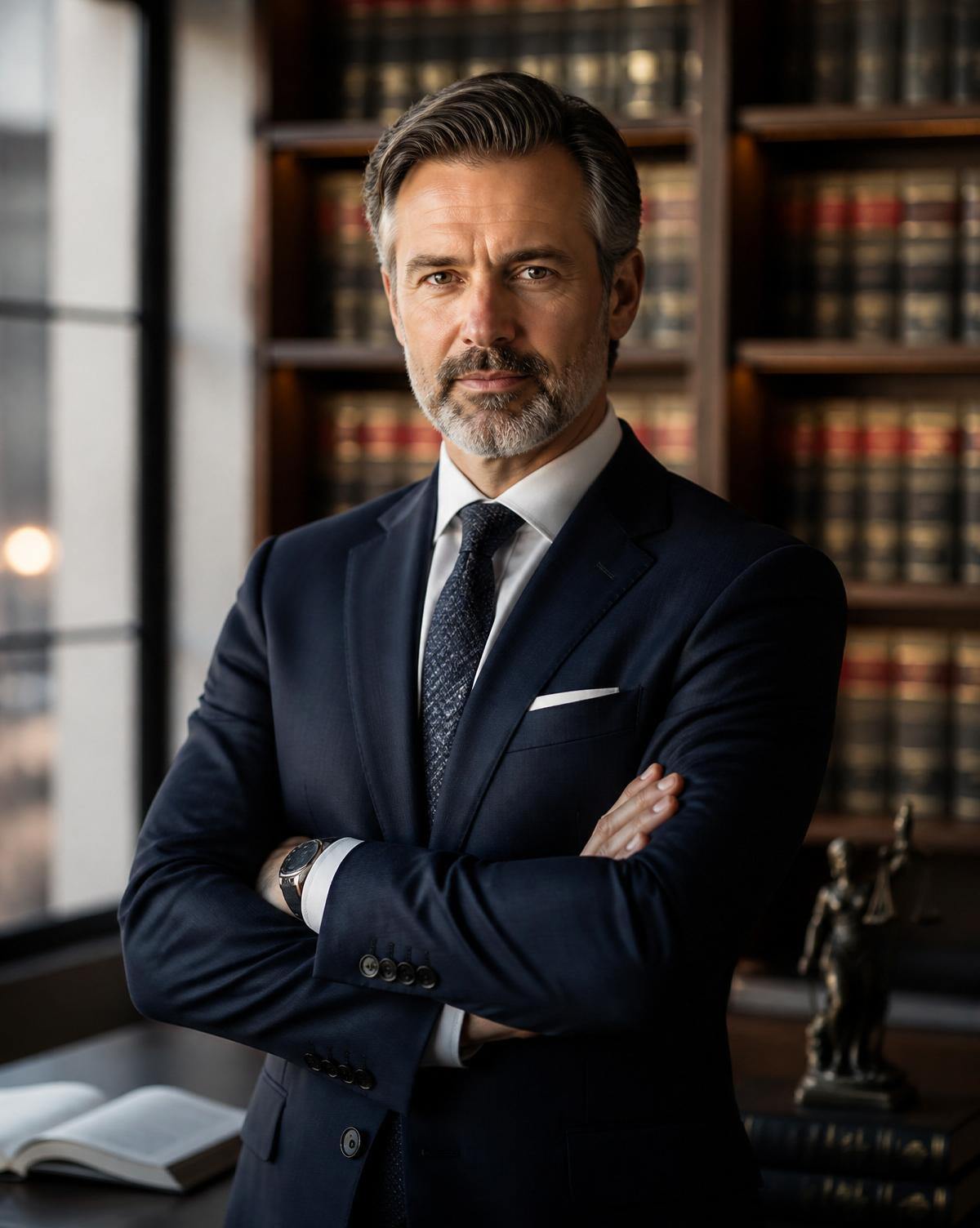 Roger Leray, principal counsel of Cabinet Leray Roger, in his Place Vendôme chambers.